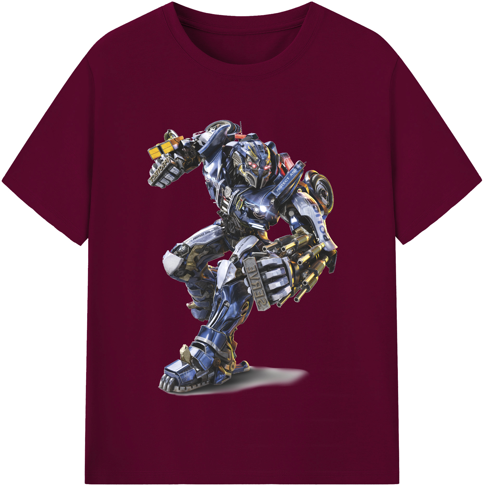 （画像用）  レディースカジュアルプリントTシャツ（綿100％）